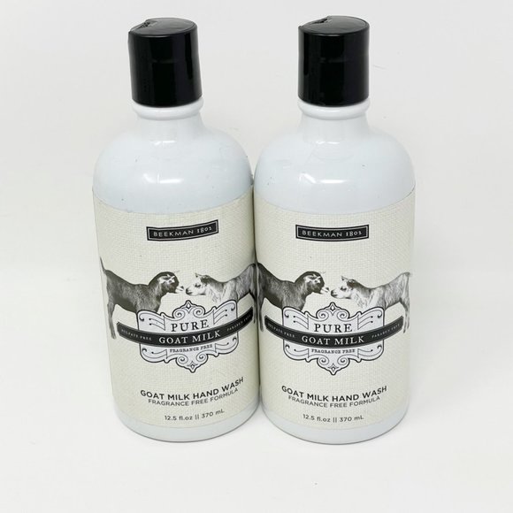 Lot 3 Beekman 1802 Pure Goat Milk 2 - Hand Wash & 1 - Lotion NEW - Picture 2 of 7